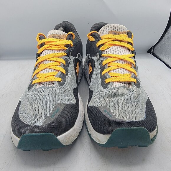 New Balance Fresh Foam X Hierro v7 Mens 10.5 Gray Green Hiking Shoes Trails - Picture 2 of 14